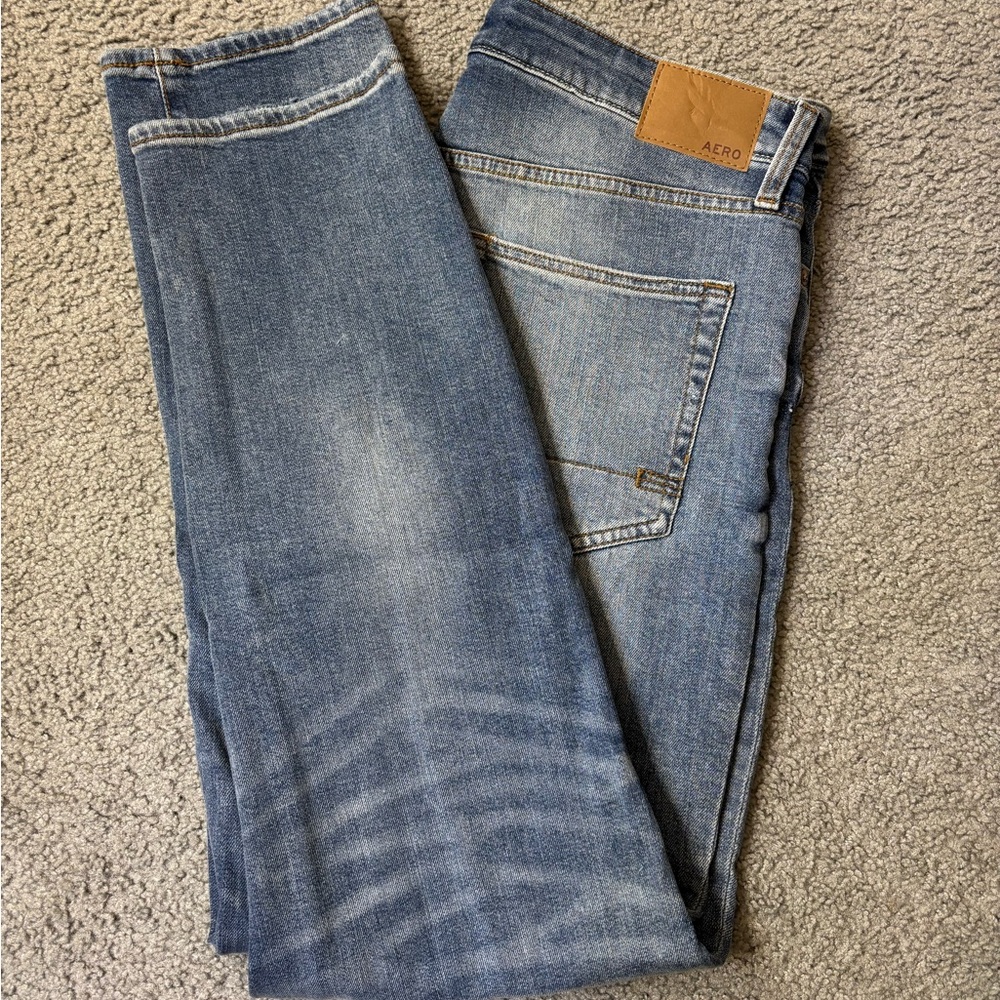 Aeropostale Classic Blue Straight Jeans